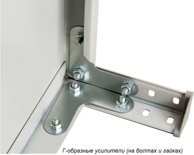 Медицинский стеллаж СТМ MS 185/100х60/4